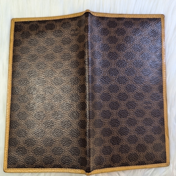 ❤️ CELINE Wallet Bifold Macadam Vintage Leather Coated Canvas ❤️ - Picture 9 of 13